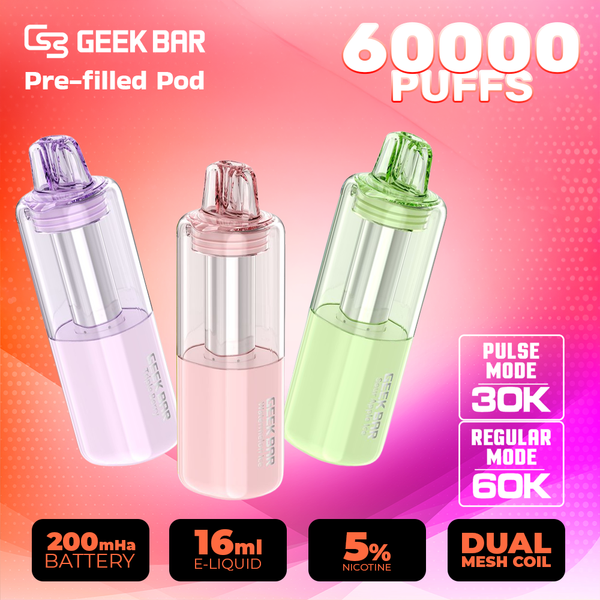 Geek Bar Mate 60K Pre-filled Replacement Pod (Pack of 1)