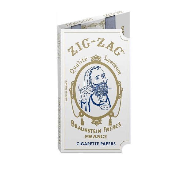 Zig Zag 1-1 4 Papers Carton 1PK-32CT Orginal White