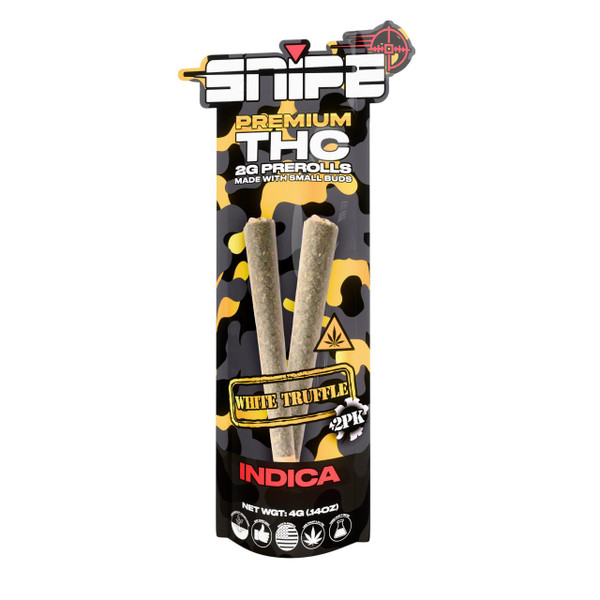 Snipe THCP Premium Prerolls 2G - 2CT White Truffle Indica