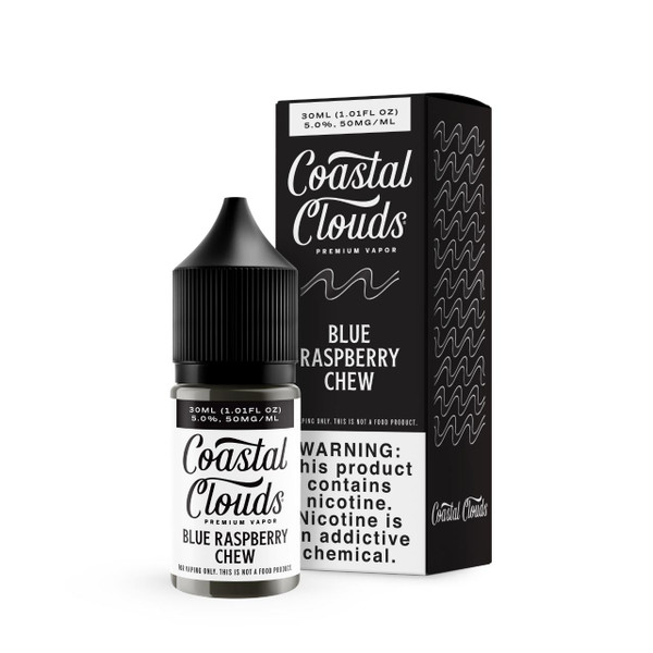 Coastal Clouds Blue Raspberry Chew 30ml Salt E-Juice