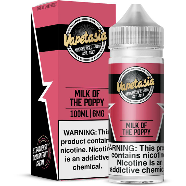 Vapetasia Milk of the Poppy 100ml E-Juice 6mg