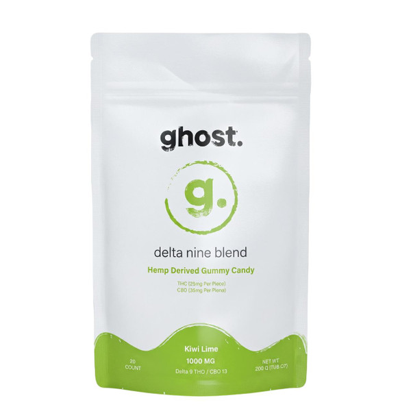 Ghost Delta Nine Blend Gummies 1000MG Kiwi Lime