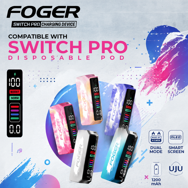 Foger Switch Pro 30K Puff Disposable Replacement Battery