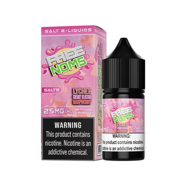 NomEnon Salt Lychee Cherry Blossom Raspberry 30ml E-Juice 25mg