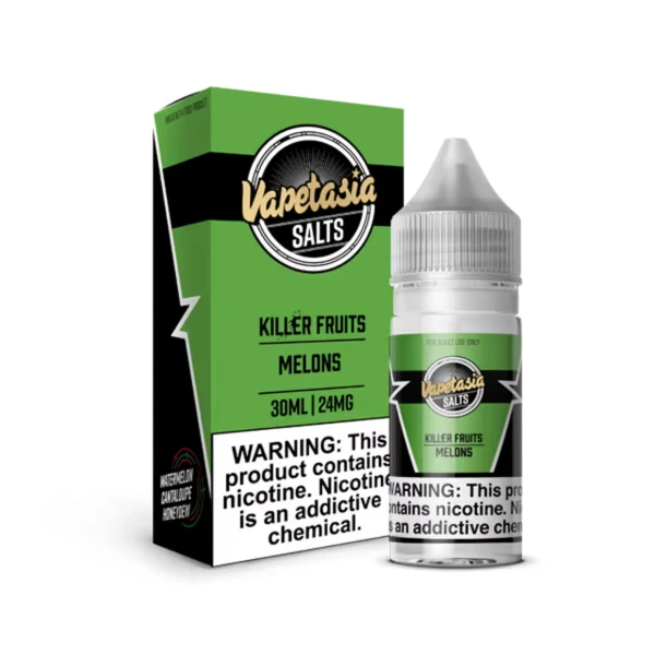 Vapetasia Salts Killer Fruits Melons 30ml Synthetic Nicotine E-Juice