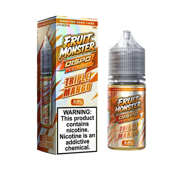 Fruit Monster Triple Mango Dispo Edition Salt 30ml E-Juice