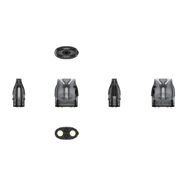 VooPoo VMATE V4 Replacement Pod Cartridge - 3PK 0.4Ω 
