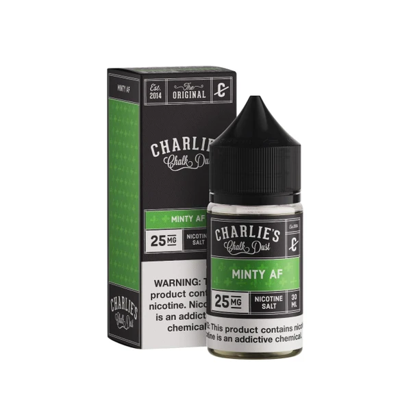 Charlie's Chalk Dust Minty AF Salts 30ml E-Juice