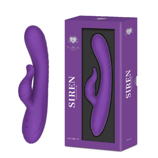 The Pleasure Company Siren Rabbit Massager Purple