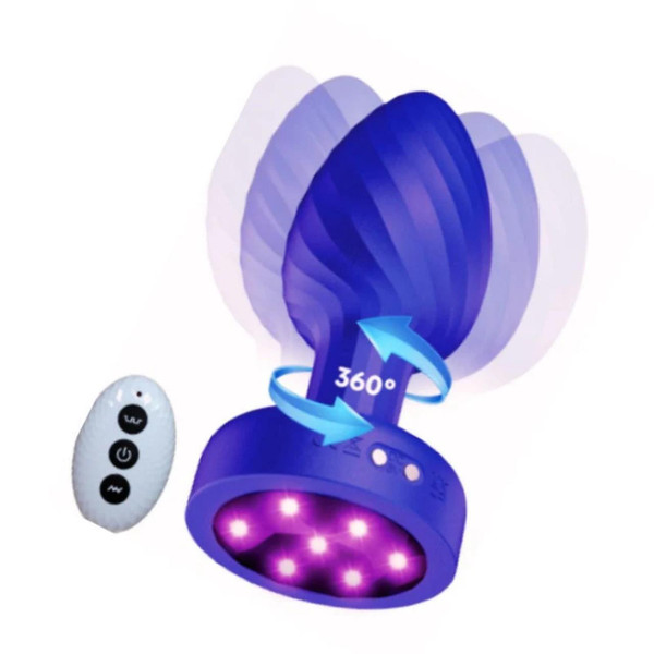 The Pleasure Company Sparkle LIT Plug Vibrator