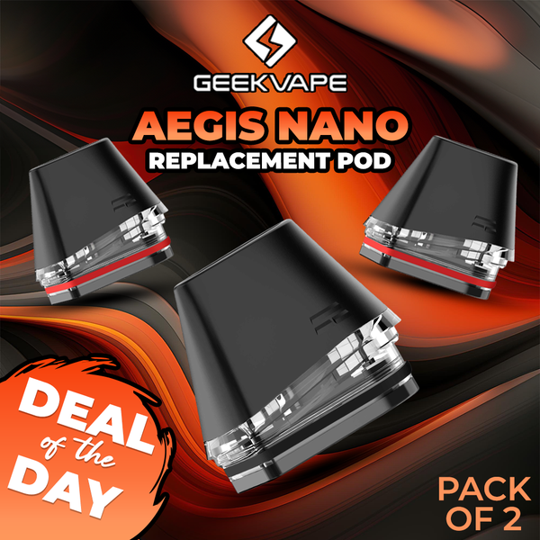 GeekVape Aegis Nano Replacement Pod (Pack of 2)