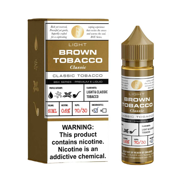 BSX Brown Tobacco 60ml E-Juice