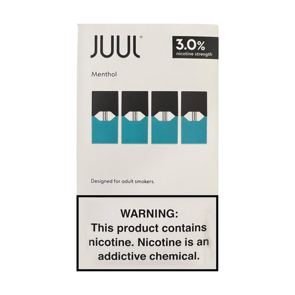 JUUL Menthol Pods Pack of 4 3% - 30 MG