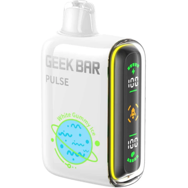 Geek Vape Pulse 15,000 Puff Disposable White Gummy Ice