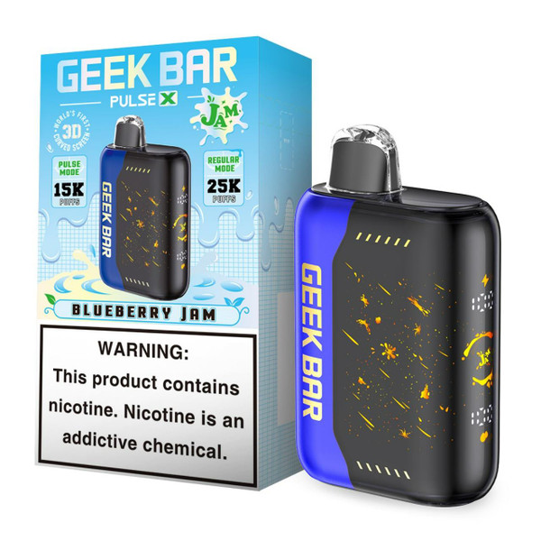Geek Vape Pulse X 25000 Puff Disposable Jam Edition - Blueberry Jam