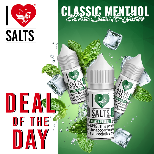 I Love Salts Classic Menthol 30ml Salt E-Juice