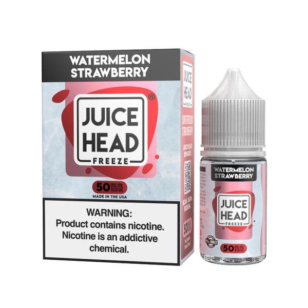 Juice Head Watermelon Strawberry Freeze Salts 30ml E-Juice 50mg