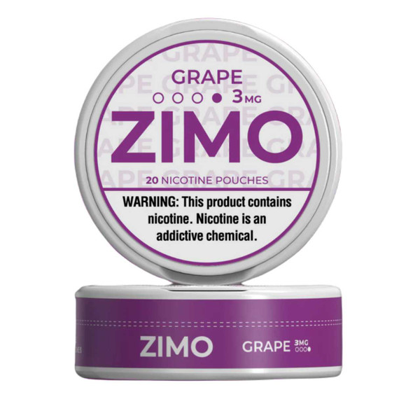 ZIMO Grape Nicotine Pouches -5pk 3MG
