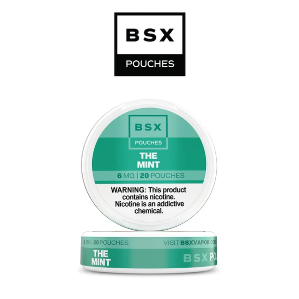 BSX Nicotine Pouches - 1PK The Mint 6MG