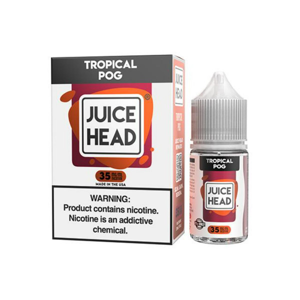 Juice Head Tropical Passionfruit Orange Guava Salts 30ml E-Juice