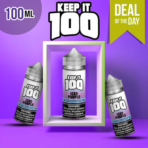 Keep it 100 Purple Iced 100ml E-Juice