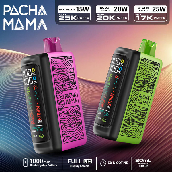 Pachamama 25K Puff Disposable
