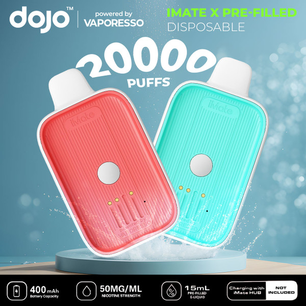 Vaporesso Dojo iMate X Pre-Filled 20K Puff Disposable Replacement Pod Cartridge - 1PK