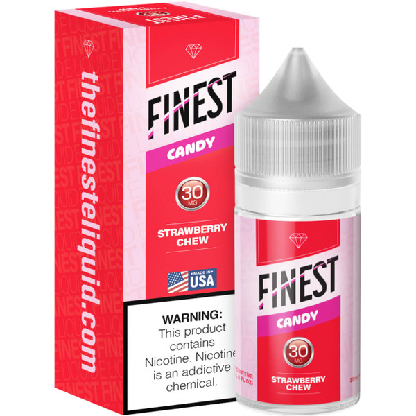 The Finest Candy Edition Strawberry Chew 30ml Salt E-Liquid 30mg