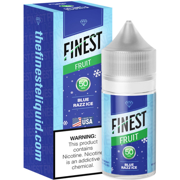 The Finest Fruit Edition Blue Razz Ice 30ml Salt E-Liquid 50mg