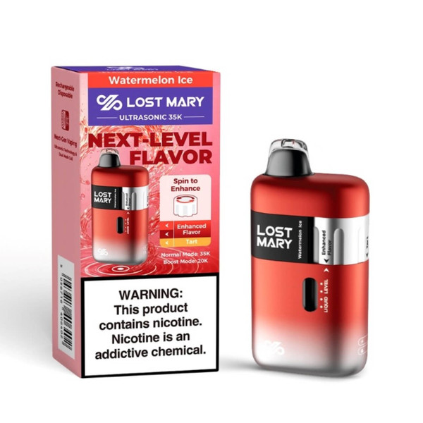 Lost Mary Ultrasonic 35K Puff Disposable Watermelon Ice