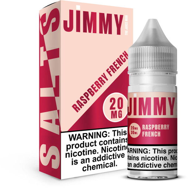 Jimmy The Juice Man 30ml Salt E-Juice Raspberry French