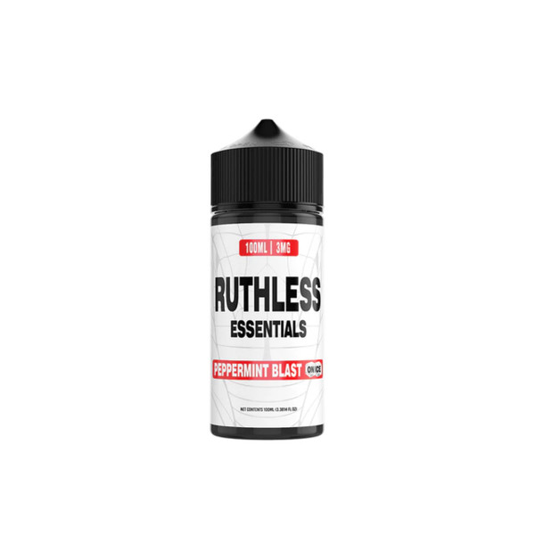 Ruthless Essentials 100ml E-Juice Peppermint Blast On Ice