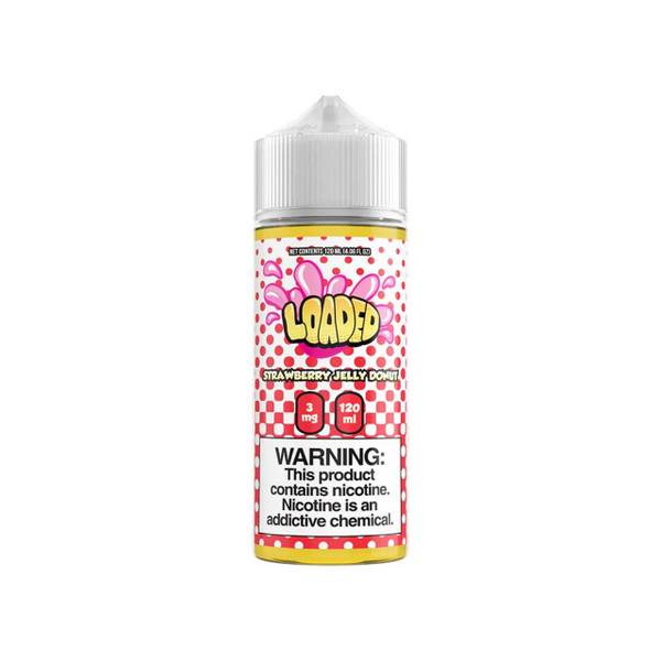 Loaded 120ml E-Juice Strawberry Jelly Donut