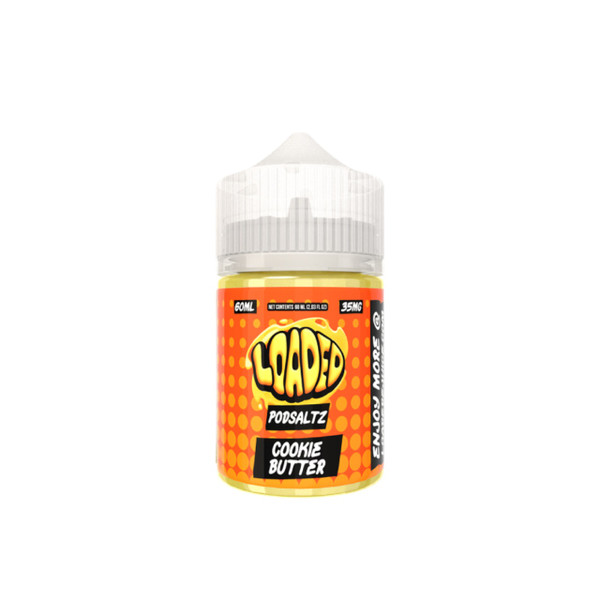 Loaded 60ml salt E-Juice Cookie Butter