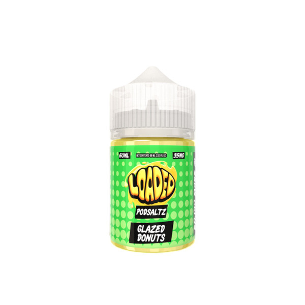Loaded 60ml salt E-Juice Glazed Donuts