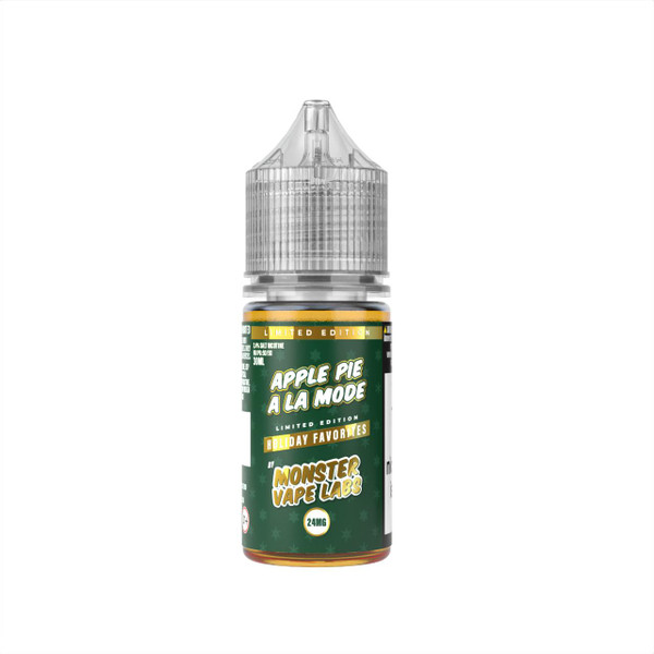 MVL Holiday Favorites Salt Apple Pie A La Mode 30ml E-Juice 24mg