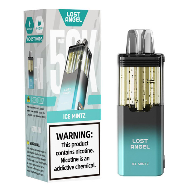 Lost Angel Mate 50K Puff Disposable Pod Ice Mintz