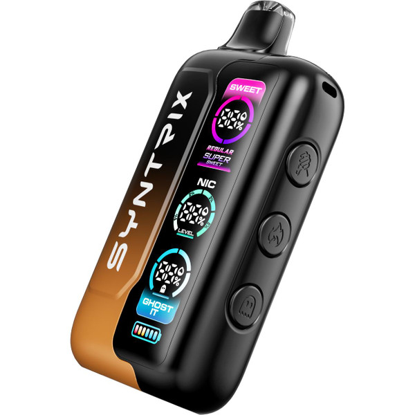 SYNTRIX Ghost It 40K Puff Disposable JEWEL TOBACCO Angle SYNTRIX Ghost It 40K Puff Disposable JEWEL TOBACCO Angle