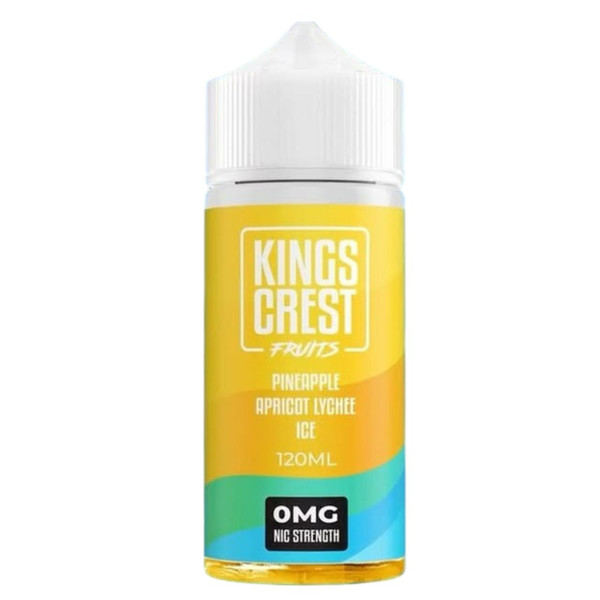 King's Crest Fruits Pineapple Apricot Lychee Ice 120ml E-Juice King's Crest Fruits Pineapple Apricot Lychee Ice 120ml E-Juice