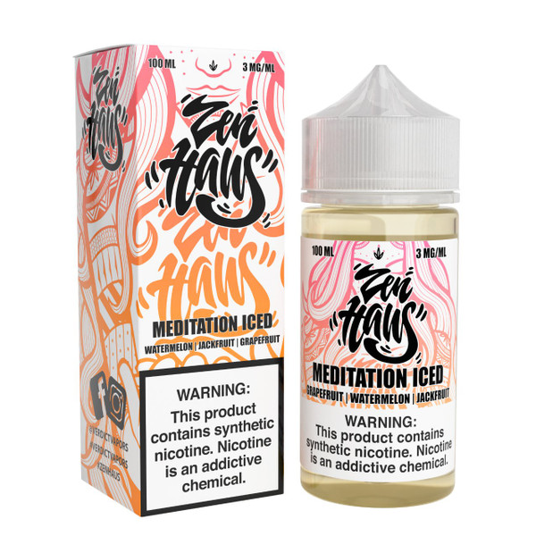 Zen Haus 100ml E-Juice Meditation Iced