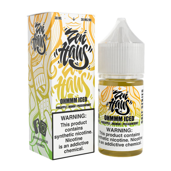 Zen Haus 30ml Salt E-Juice Ohmmm Iced