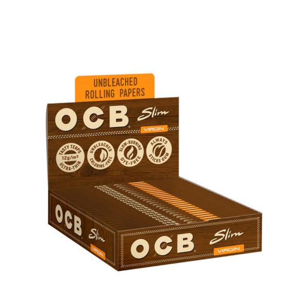 OCB Rolling Papers 24PK King Size Slim-Virgin OCB Rolling Papers 24PK King Size Slim-Virgin