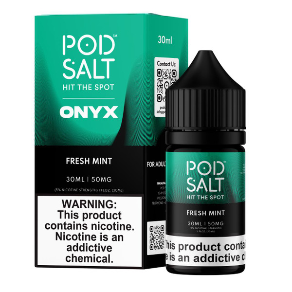 Pod Salt Onyx Fresh Mint 30ml Salt E-Juice