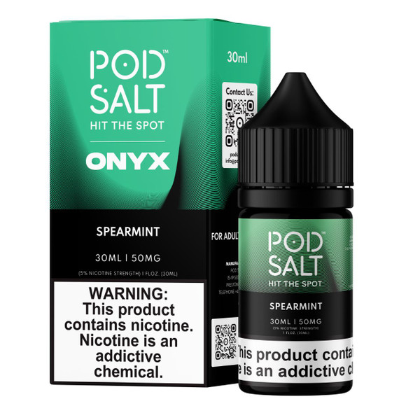 Pod Salt Onyx Spearmint 30ml Salt E-Juice