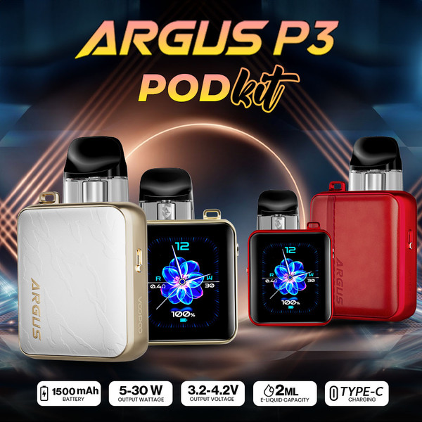 VooPoo ARGUS P3 Pod Kit Banner