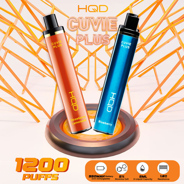  HQD Cuvie Plus Disposable (1200 Puffs)
