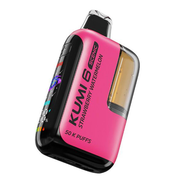 KUMI 6 Scenic 50K Puff Disposable-Strawberry Watermelon