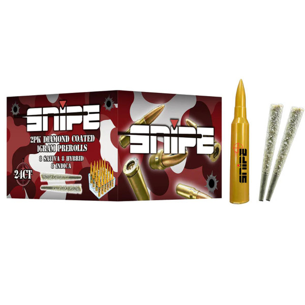 Snipe THCP Diamond Coated Prerolls 1G - (24COUNT)