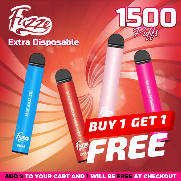 Fuzze Extra Disposable (1500 Puffs) - Buy 1 Get 1 Free