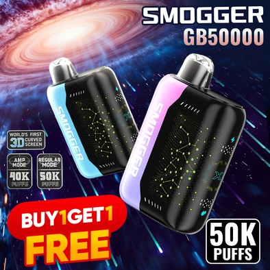 Smogger GB50000 Disposable (50000 Puffs) - Buy 1 Get 1 Free